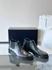 Botas Chelsea de Cuero Genuino Estilo Nuevo Transfronterizo Lujo Ligero Retro con Suelas Gruesas y Aumento de Altura, Botas de Cuero Casual de Negocios para Hombre de Exportación