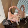 Bolsa Pequena de Bolinhas com Laço Doce para Mulheres, Nova Bolsa de Mão de Nicho Estilo Coreano, Bolsa de Ombro Transversal Mini