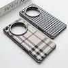 Liquidação Adequado para Capa de Celular Oppo Find X8 Pro, Capa Protetora X8 Elegante Galvanizada, Capa Dura de Couro Liso, Semi-Capa Anti-Queda