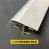 Alumínio Liga Liga de Alumínio 5cm Beiral Superior Bico de Águia Soleira de Janela Beiral Inferior Linha de Impermeabilização Linha de Gotejamento para Beiral de Parede Externa Preta