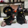 Venda Quente Transfronteiriça Gato Gato Voador de Resina Enfeites de Mesa Fofo Decoração de Casa Artesanato de Resina