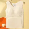 Chaleco Térmico de Terciopelo Alemán para Niñas y Niños de Otoño e Invierno Viene con un Posavasos Integrado, No Necesita Usar Ropa Interior, Chaleco Sin Costuras de Doble Cara que Bloquea la Temperatura