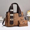 Bolso de Mujer a la Moda con Letras Estampadas Pequeño Crowdsourcing Bolso de Hombro para Mujer Bolso Bandolera de Hombro de Gran Capacidad