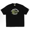 Marca Trendy Japonesa Ape Man Shark Skzoo Colaboración Camiseta Unisex de Manga Corta de Corte Holgado Disponible para Venta Transfronteriza a Largo Plazo