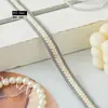 Venta Directa de Fábrica Patrón de Espiga de Trigo Hilo de Algodón Pequeño Estilo Chanel Trenzado Correa DIY Cordones de Zapato Cinta No Elástica