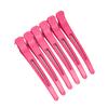 Pinza para el Cabello de Platino, Pinza para Flequillo Recto que No Deja Marca, Pinza de Nariz Larga para Separar el Cabello, Pinza de Pato para Salón, Pinzas de Cabello Coloridas