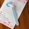 Lixa de Unha de Gatinho Fofo de Desenho Animado para Meninas, Ferramenta de Manicure, Tira de Lixa Polidora, Lixa de Unha Portátil, Atacado