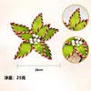 Nuevas Flores Artificiales Transfronterizas Decoración de Árbol de Navidad Flores de Navidad Tela de Terciopelo Caramelo Rojo y Blanco Flores Decorativas Navideñas