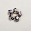 Artesanato óleo pingando cloisonne azul nuvens auspiciosas volta contas de nuvem acessórios pulseira faça você mesmo acessórios de joias atacado