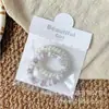 Nuevo Estilo 2025 Cuerda de Teléfono Fresca para el Cabello, Alto Valor Estético, Cuerda de Cabello Rosa Colorida, Accesorio Elástico para el Cabello Estilo Dulce Femenino
