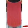 Ysz5050 50G50Cm Hilo de Pescar Sintético Fibra de Alta Temperatura Pieza de Extensión de Cabello Fabricante en Stock Una Pieza Dropshipping 25 Colores