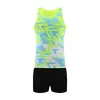 Conjunto de Roupas para Atletismo para Homens e Mulheres, Uniforme de Treinamento Esportivo para Estudantes, Colete para Exame Físico, Uniforme de Competição, Roupa Esportiva, Uniforme de Equipe de Corrida de Maratona