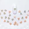 Strass de Arte de Unha Suculenta Trendy Popular Uva Verde Atacado Misto Mini Pequeno Fundo Plano Irregular Cristal Decorações de Unha