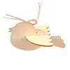 Colgante de Pájaro de Madera 3D en Blanco al por Mayor Decoración de Pascua para Bricolaje Ayuda Didáctica Infantil Blanco en Blanco para Pintar