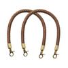 Accesorios de bolso de alta gama de moda Bolso tejido de piel sintética Bolso de mano para mujer Bolso reemplazable con correa para el hombro Manualidades Hecho a mano Venta al por mayor