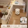 Escritorio de esquina, Mesa de estudio, Estantería, Tocador semi-cerrado con cama integrada, Escritorio para computadora, Escritorio para dormitorio y oficina en casa