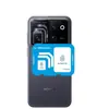Adecuado para película protectora de cubierta de lente Honor RobotPhone, fácil de aplicar, antirreflectante, película de lente de vidrio templado con borde curvo