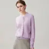 Cárdigan suéter de punto abierto de ganchillo a mano de cachemira y lana para mujer, estilo otoño e invierno, top de punto suave versátil