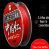 Produtos genuínos China Red No Fading 8-way Ya PE Linha Super Pull Linha principal Super Soft Far-throw Strong Horse Fishing Line