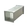 Tubería de Ventilación de Extracción de Humo de Incendio para Sótanos Soldada Rectangular Galvanizada de Fábrica de Shenzhen Hoja de Hierro Blanca Brida de Placa Común Conducto