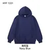 Sudadera con capucha de algodón puro de peso pesado, corte extragrande con hombros caídos, ropa cultural y creativa DIY con estampado de logotipo y bordado para personalización de ropa de grupo estudiantil