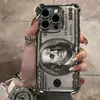 Funda Protectora Antigolpes de TPU con Marco Electrochapado de Cuatro Esquinas para Teléfono Apple 17 Pro Max