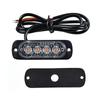 Luz de Advertencia Luz Estroboscópica Motocicleta Camioneta Luz Estroboscópica 12-24V Luz Estroboscópica de Señal Lateral Universal para Vehículo Universal