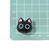 Nuevo Gato de Dibujos Animados Pegamento Suave Grano Moe Cuentas Rectas DIY Cadena para Teléfono Móvil Llavero Bolígrafo Bolsa Material Accesorios