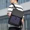 Mochila de negocios casual transfronteriza, mochila para portátil de tendencia de moda transfronteriza, bolsa de mensajero con patrón de diamantes y láser para estudiantes universitarios