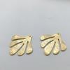 Nueva pulsera de gran venta, horquilla, collar, colgante, accesorios de joyería de cobre, hojas de microarco cepillado europeas y americanas.