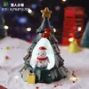 Presente de Natal criativo transfronteiriço novo produto Casa do Papai Noel luz noturna lâmpada de estrela de desenho animado fofa lembrança