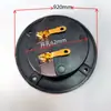Caja de Conexiones Redonda para Altavoz de 90mm Placa de Cableado Trasero para Altavoz Caja de Conexiones Tipo Pulsador Poste de Conexión Clip de Conexión
