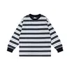 Ropa Infantil DK 26 Estilo Primavera/Otoño Estilo Japonés Niños Niñas Rayas Manga Larga Capa Base Ropa Padre-Hijo Infantil Camiseta Casual