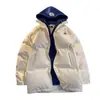 Invierno Suelta Moda Urbana Gruesa Marca de Ropa Chaqueta Acolchada de Algodón Chaqueta Acolchada de Algodón Vintage Chaqueta Acolchada de Algodón Estilo Americano Vintage Chaqueta Acolchada de Algodón Cuero PU
