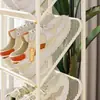 Estante de secado de zapatos para balcón, suelo, hogar, artefacto de secado de zapatos, multifuncional, de hierro, para colgar zapatos en interiores, estante de almacenamiento simple