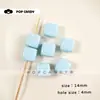 Accesorios Cuadrados de Acrílico con Puntos DIY, Cadena para Teléfono, Dijes para Bolsos, Colgantes DIY, Decoraciones para Zapatos con Cuentas, Dijes para Pantalones