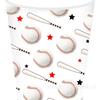 Mm195 Serie de Pelotas Deportivas de Béisbol Banner para Fiesta Fiesta Festiva 8 Personas Plato de Papel de 4 Piezas Vaso de Papel