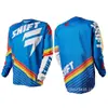 Ropa de Descenso de Manga Larga Transfronteriza Camiseta de Hombre Verano Manga Larga Bicicleta de Montaña Deportes Todoterreno Ropa de Ciclismo para Exteriores Ropa de Carrera