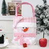 Nueva Bolsa de Regalo Navideña de Dibujos Animados Bolso de Mano Nochebuena Bolsa de Regalo de Manzana y Dulces Bolsa de Regalo Linda para Niños