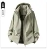 Chaqueta de Algodón con Plumas para Exteriores para Mujer Cortavientos Impermeable Otoño Invierno Funcional Protección contra el Frío de Grafeno Engrosada Cálida Ropa de Algodón Estilo Masculino