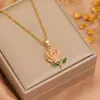 Colar Transfronteiriço Retrô Colorido Flor Gota de Óleo Colar Feminino Alto Valor Fresco Doce Gentil Moderno Colar de Clavícula