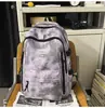 Mochila Nueva Casual Transfronteriza de Gran Capacidad Ligera, Mismo Estilo Outdoor Impermeable de Nylon para Estudiantes Hombres y Mujeres