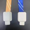 Hebilla cuadrada de fácil extracción, multifuncional, fácil de extraer, con cordón, hebilla de insignia con logotipo, hebilla de identificación, llavero retráctil