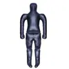 Boneco de Couro para Treinamento de Combate Dobrável com Peso Humanoide Saco de Pancadas Teste de Colisão Anti-Colisão para Carro