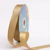 Cinta de Poliéster de Color Sólido, Rollo Grande de 2.5 cm, Cinta para Frutas, Cinta Floral, Cinta para Repostería, Cinta para Empaquetar Cajas de Regalo con Flores