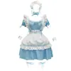 Exportar Roupa de Empregada Japonesa Cosplay Fofa Menina Estudante Chefe Vestido Lolita Maid Fantasia Anime
