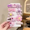 Grampo de cabelo infantil para meninas grampo de celebridade da internet princesa tiara de menina fofa clipe BB clipe para franja de cabelo quebrado clipe pequeno de bebê