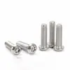 Fabricante Original Tornillos de Seguridad Torx de Cabeza Redonda de Acero Inoxidable 304 M2-M10 Tornillos Torx de Cabeza Plana con Post