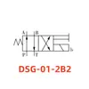 Válvula de Control Direccional Solenoide Yuken Hidráulica de Tres Posiciones Cuatro Vías DSG-01-3C23C42B2-D24A2
