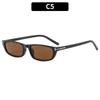 Gafas de Sol Retro de Montura Pequeña T-Word Hip-Hop Combinables para Street Style Europeo y Americano Ins Nueva Moda Protección Solar Trendy Transfronterizas